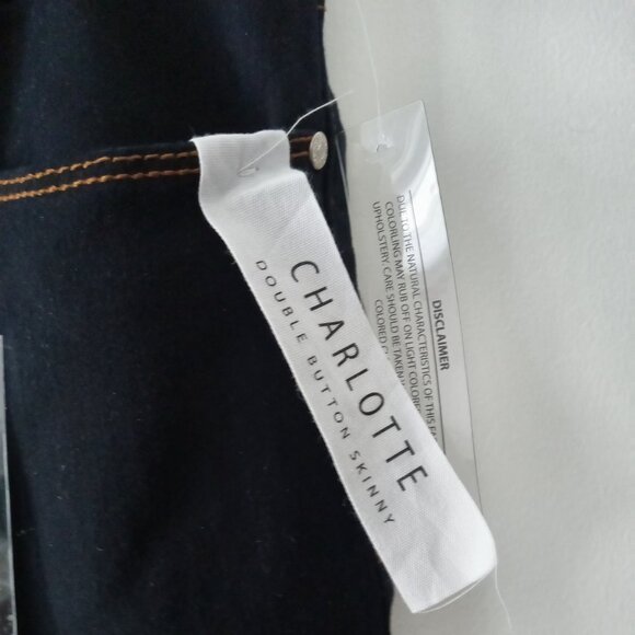 Tahari Charlotte 2 Button Jeans 18W - Picture 5 of 5